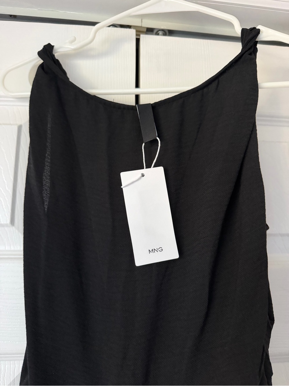 Mango Black Maxi Slip Dress - Picture 3 of 4